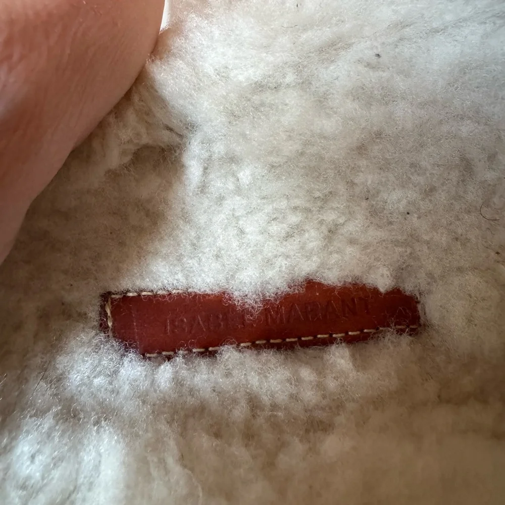 ISABEL MARANT Frikon Shearling Sandals - Picture 9 of 15